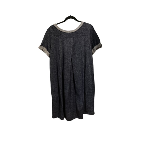 Gilli Dark Blue Denim Colored Dress, Size L-5/$15 - Picture 2 of 3